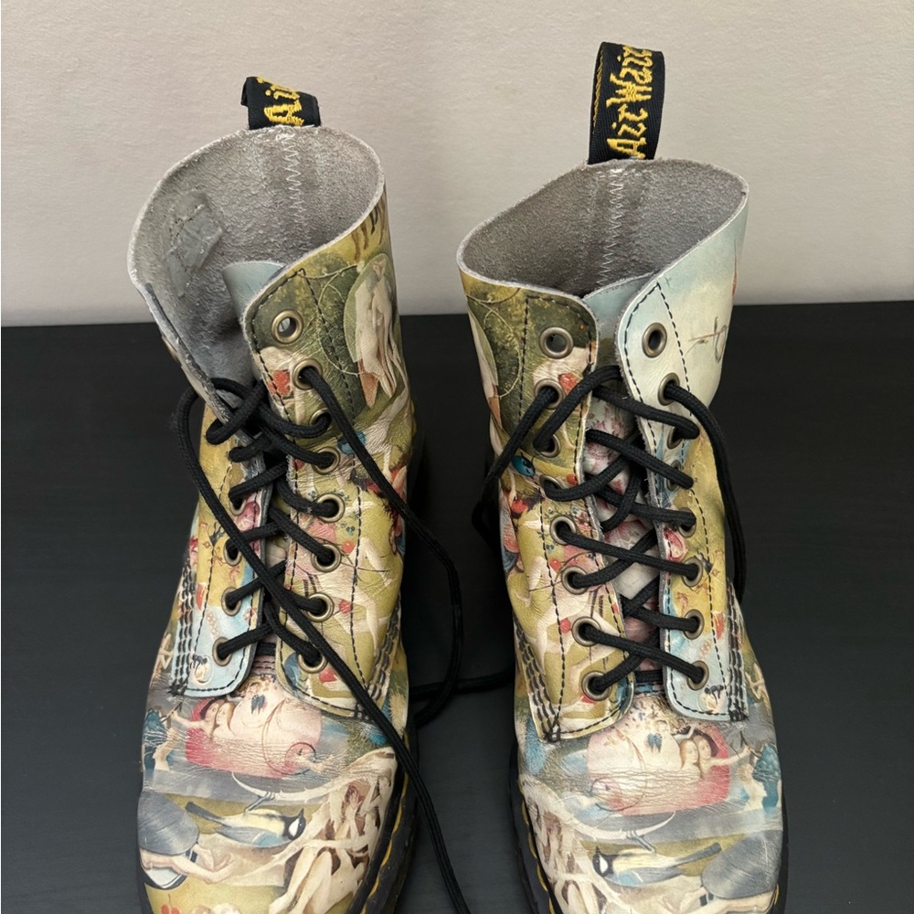 Rare dr Martin’s Hieronymus Bosch boots